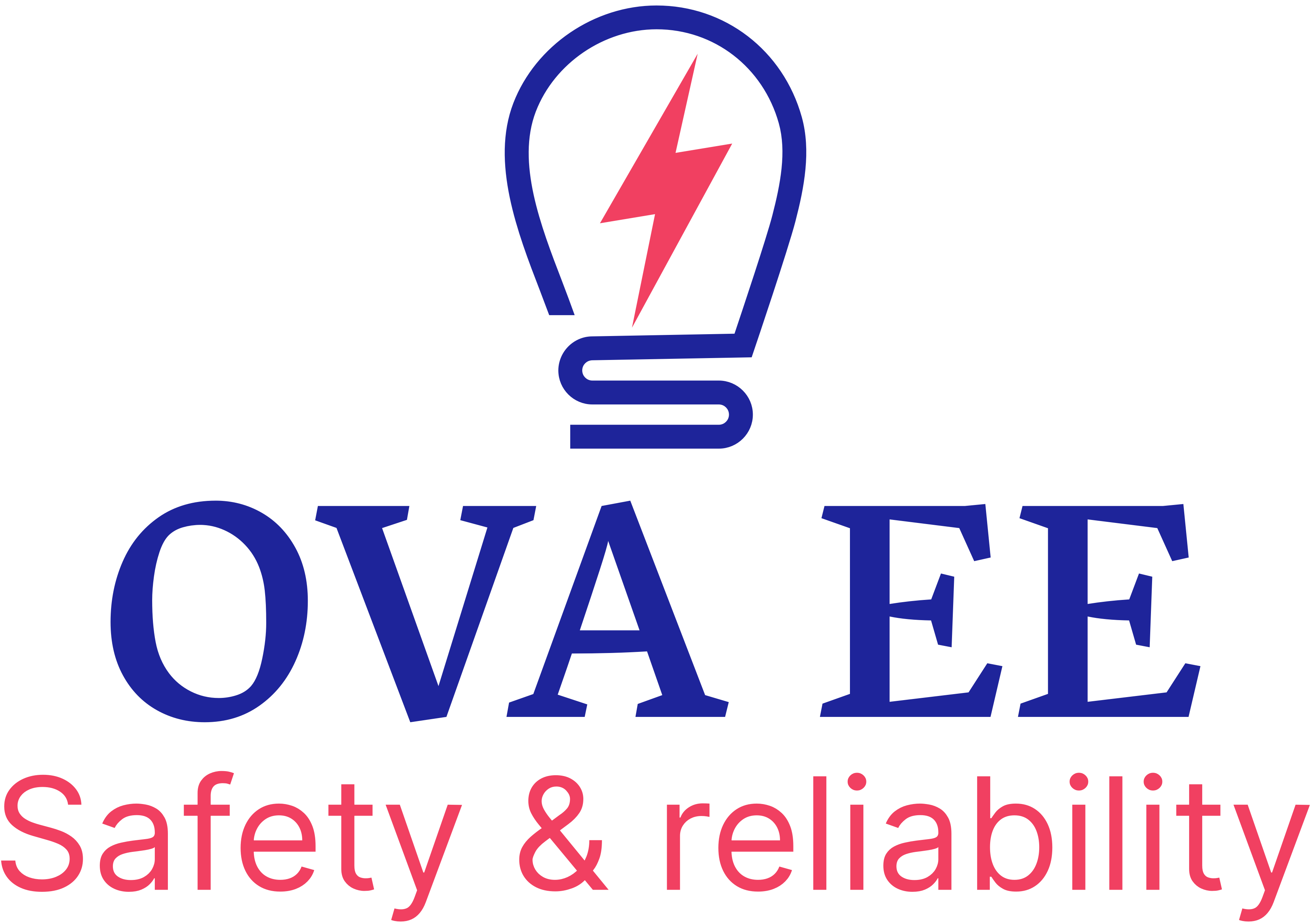 OVA Electrical Engineering, logo, reliability, safety